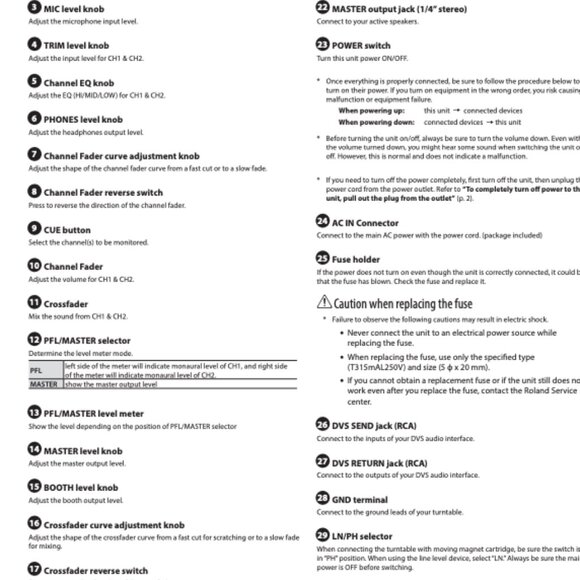 Roland DJ-99 909 2-Channel Battle Mixer with INNOFADER Mini DVS Serato Like New! - Picture 10 of 11